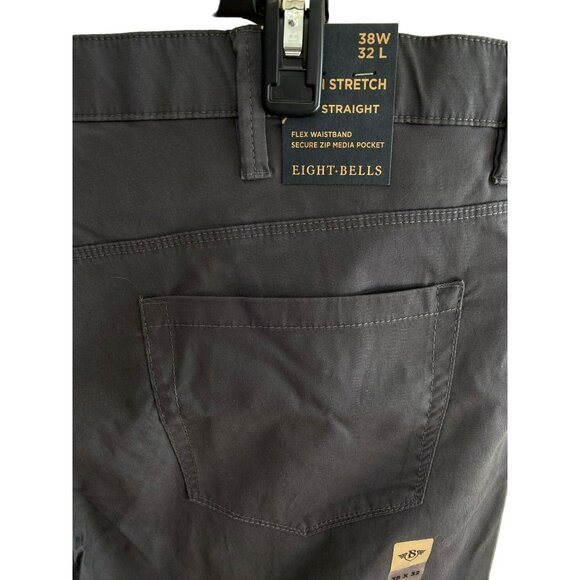 Eight Bells Men’s Tech Slim Straight Pants Size 38x32 - Picture 8 of 8